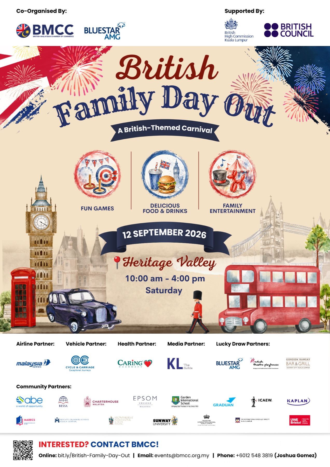 Artwork for the British Family Day Out at Heritage Valley