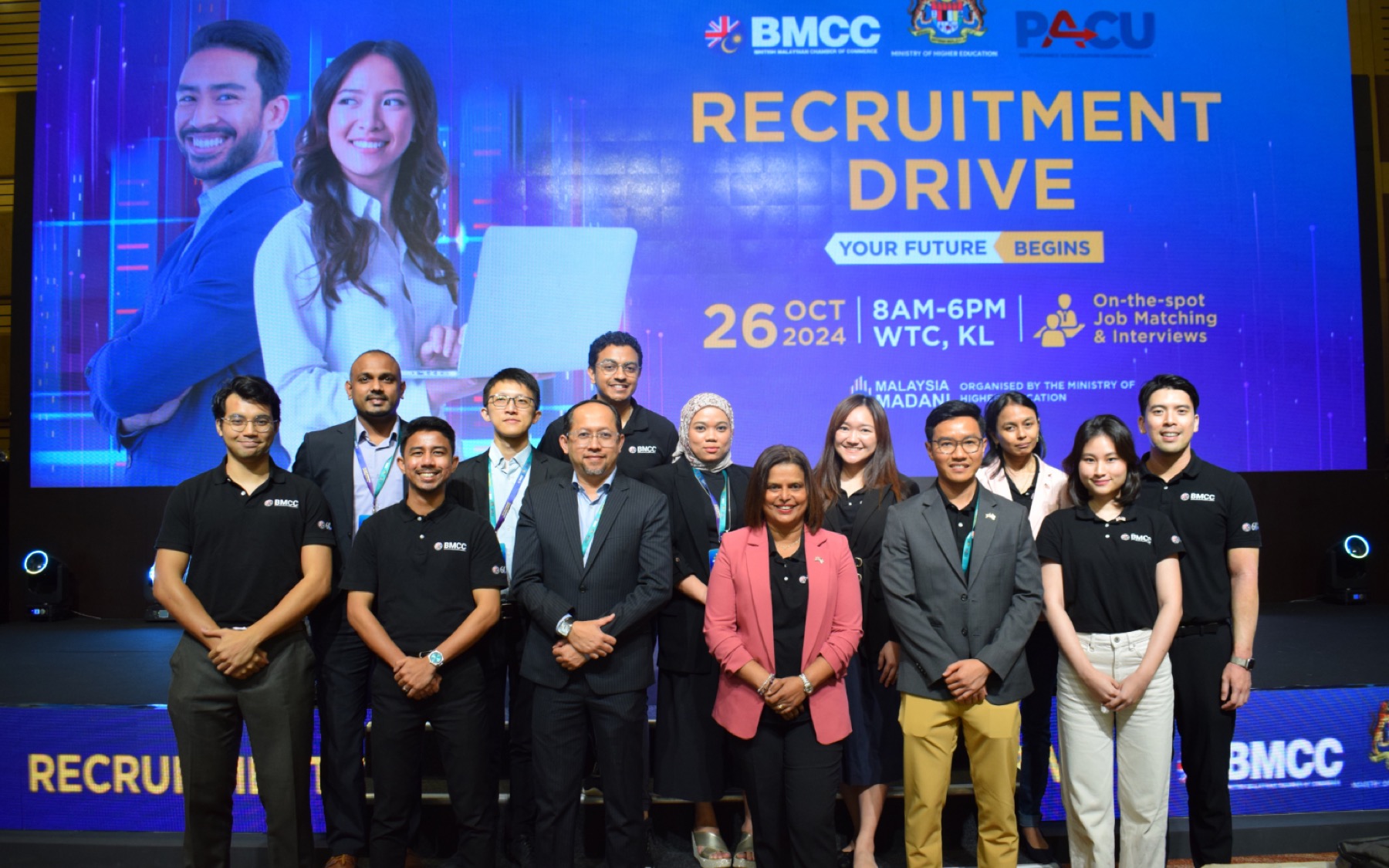 The BMCC and Ministry of Higher Education recruitment drive